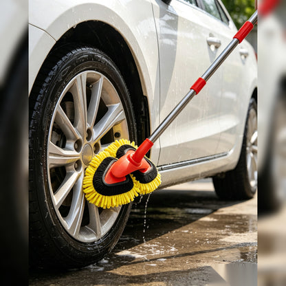 🧽 Driver-Favorite | Microfiber Vehicle Cleaning Comfort | Extended-Reach Shine Finish