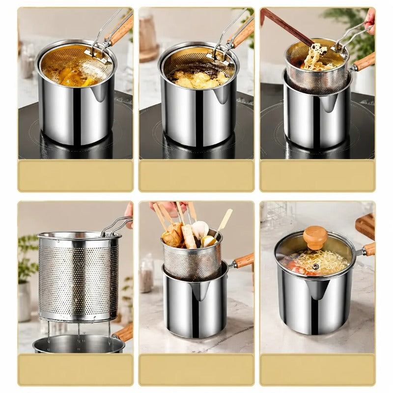 Compact Stainless Steel Fryer