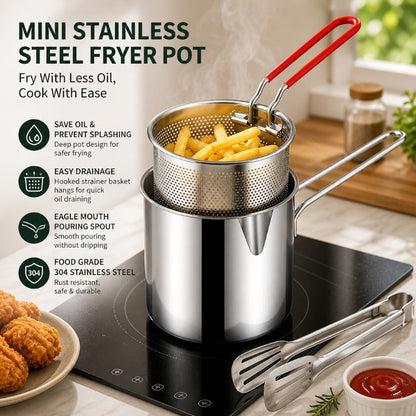 Compact Stainless Steel Fryer