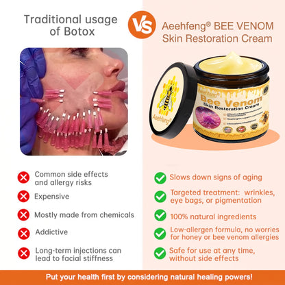 ☘️☘️Official Brand Shop丨Aeehfeng® Bee venom Pro Comprehensive Cream—Tightening for Skin Types