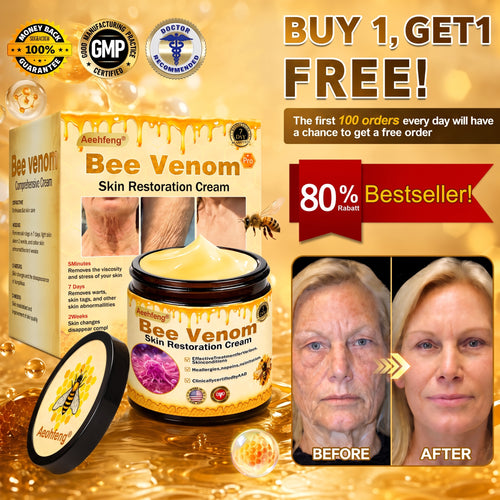 ☘️☘️Official Brand Shop丨Aeehfeng® Bee venom Pro Comprehensive Cream—Tightening for Skin Types