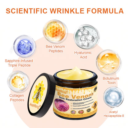 ☘️☘️Official Brand Shop丨Aeehfeng® Bee venom Pro Comprehensive Cream—Tightening for Skin Types