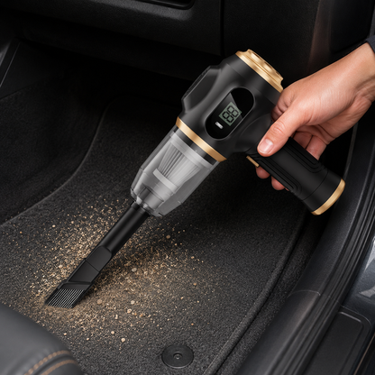 🚘 Portable Car Vacuum | Sleek Design | Fast Cleanup