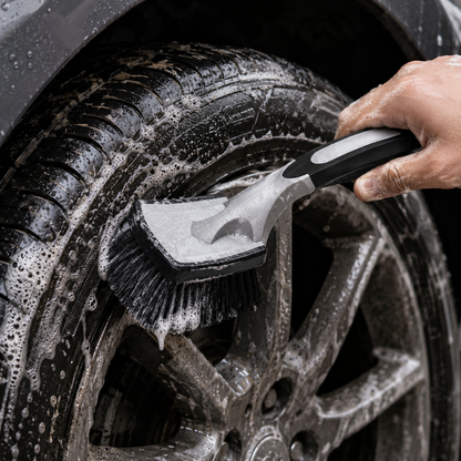 🛞 Car Tire Brush | Durable Bristles | Deep Clean