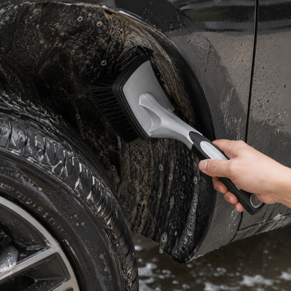 🛞 Car Tire Brush | Durable Bristles | Deep Clean