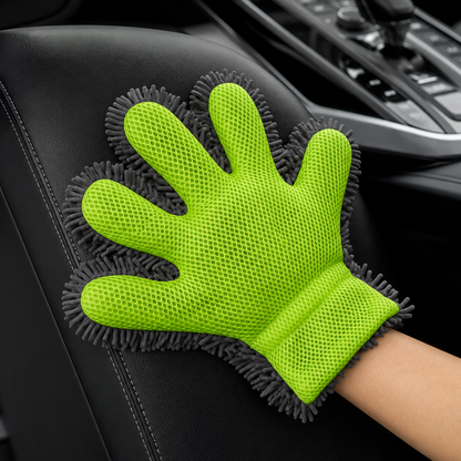 🖐️ Five-Finger Car Wash Glove | Microfiber Detail Clean