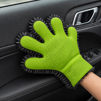 🖐️ Five-Finger Car Wash Glove | Microfiber Detail Clean