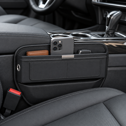 🖤 Car Seat Gap Organizer | Sleek Storage | Easy Reach