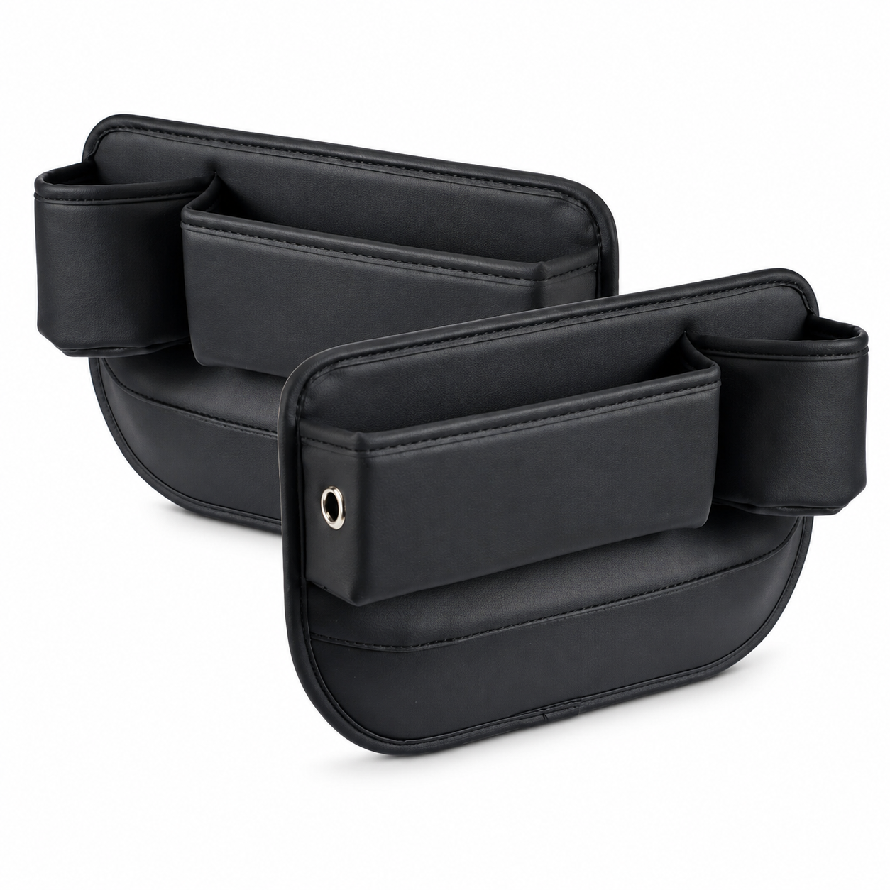 🚗 Car Seat Organizer | Leather Look | Clutter-Free Storage