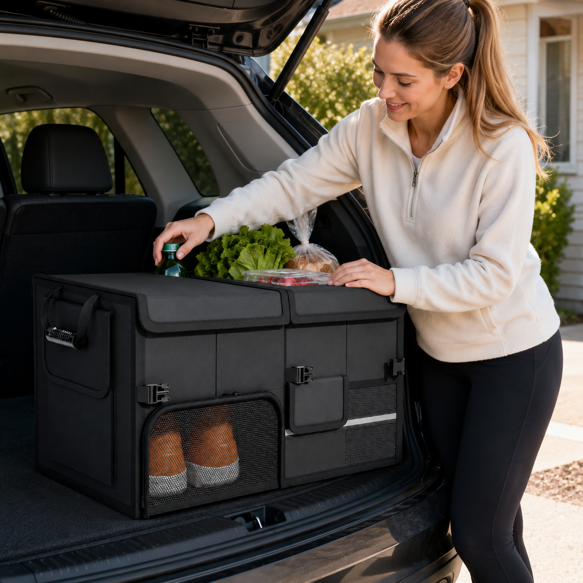 🧳 Car Trunk Organizer | Large Storage | Clutter-Free Travel