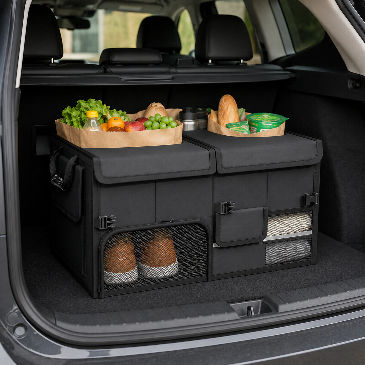 🧳 Car Trunk Organizer | Large Storage | Clutter-Free Travel