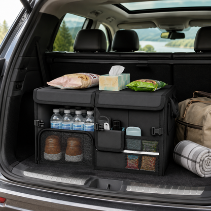 🧳 Car Trunk Organizer | Large Storage | Clutter-Free Travel