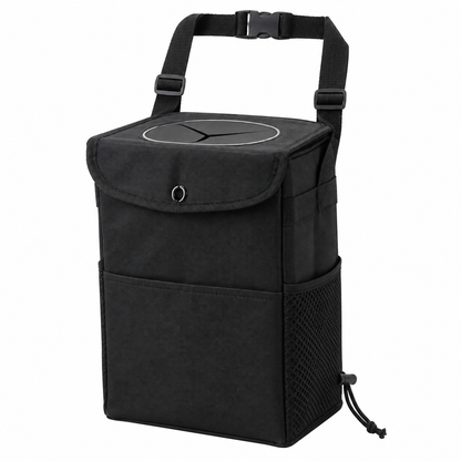 🗑️ Car Trash Can | Oxford Fabric | Clean Interior