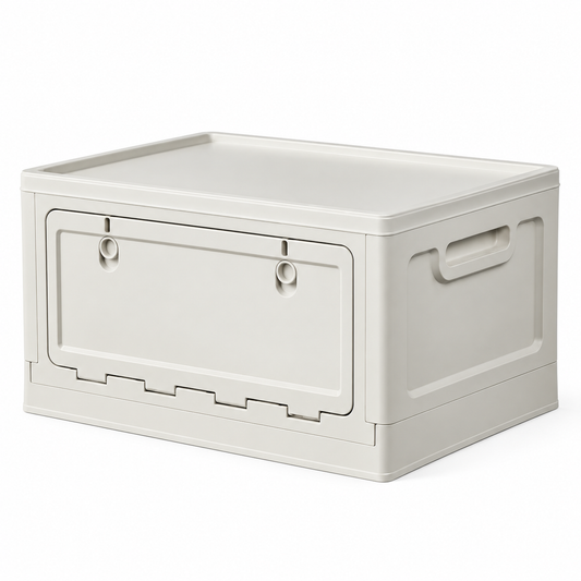 🚙 Trunk Organizer | Durable Plastic | Road Trips | Car Owners | Stackable Access