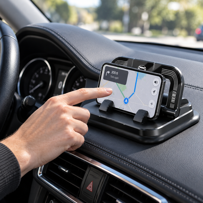 📱 Car Mount | ABS Dashboard | Drivers | Foldable Number Display