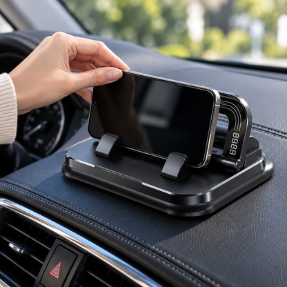 📱 Car Mount | ABS Dashboard | Drivers | Foldable Number Display