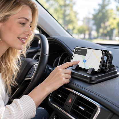 📱 Car Mount | ABS Dashboard | Drivers | Foldable Number Display
