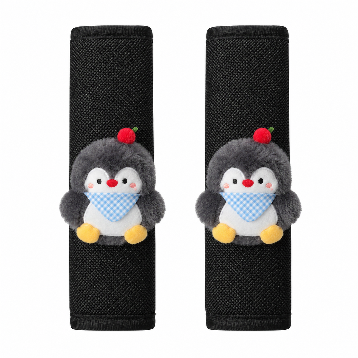 🐧 Seatbelt Pads | Mesh | Driving | Families | Plush Penguin