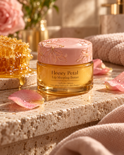 Brand-style editorial skincare product detail