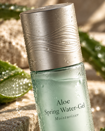Premium skincare editorial photography