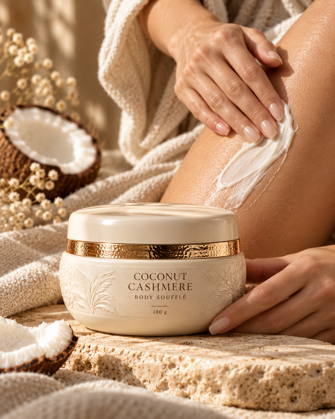 Brand-style skincare product photo