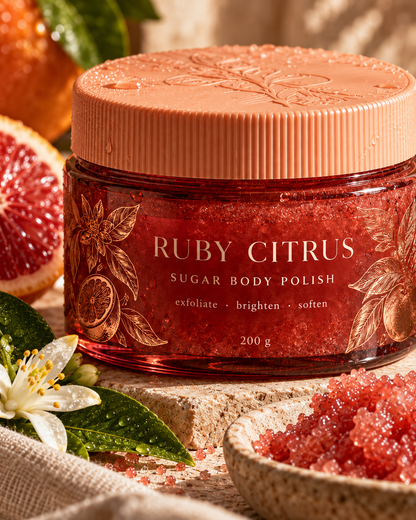 Brand-style skincare product photo