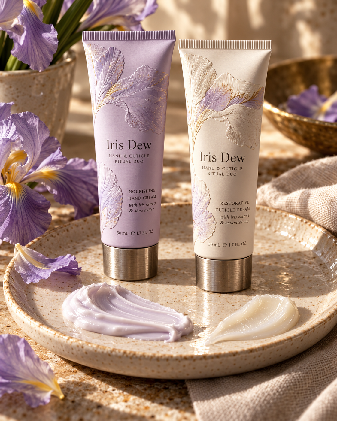 Brand-style skincare product photo