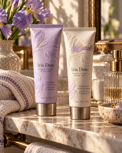 Brand-style skincare product photo