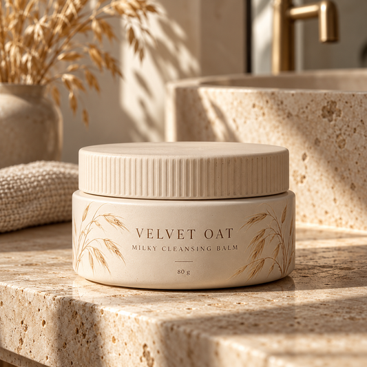 Editorial hero photo of premium skincare product 3