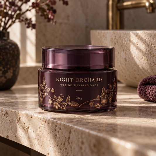 Editorial hero photo of premium skincare product 6